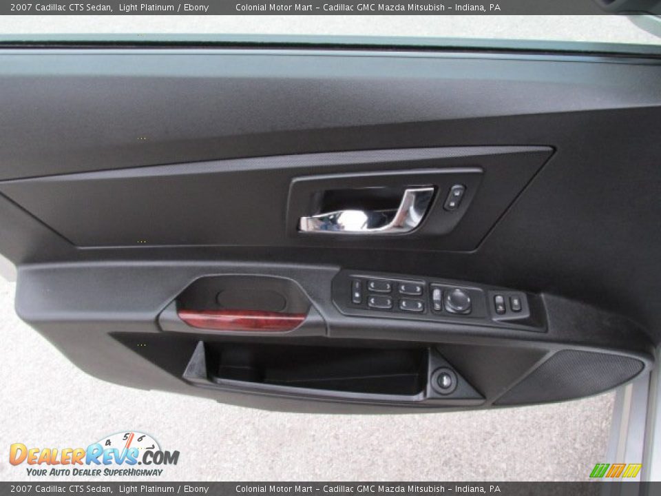 2007 Cadillac CTS Sedan Light Platinum / Ebony Photo #14