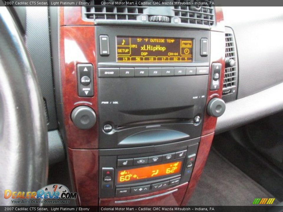 2007 Cadillac CTS Sedan Light Platinum / Ebony Photo #15