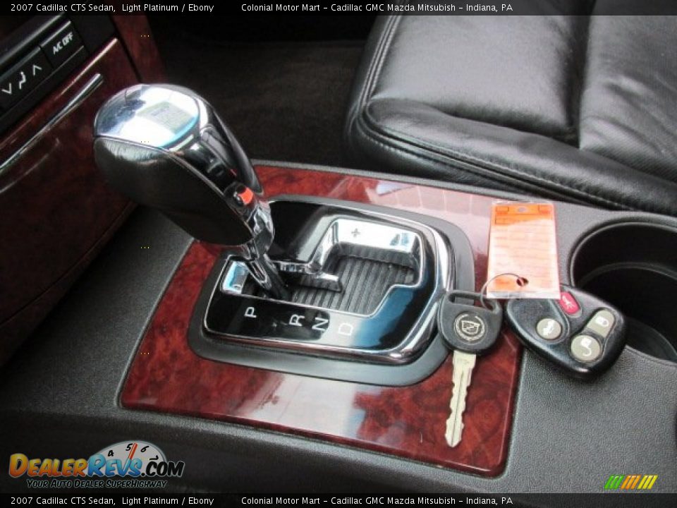 2007 Cadillac CTS Sedan Light Platinum / Ebony Photo #16