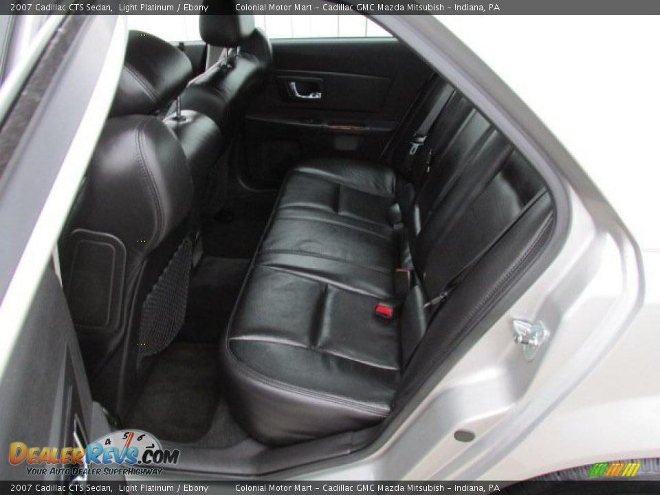 2007 Cadillac CTS Sedan Light Platinum / Ebony Photo #18