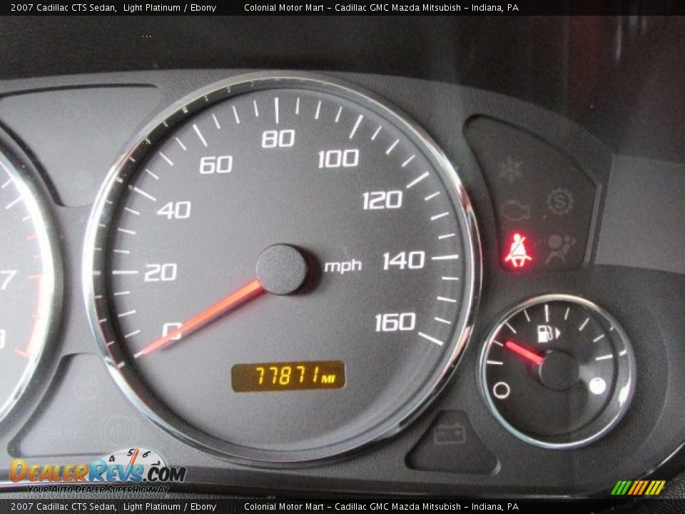 2007 Cadillac CTS Sedan Light Platinum / Ebony Photo #20