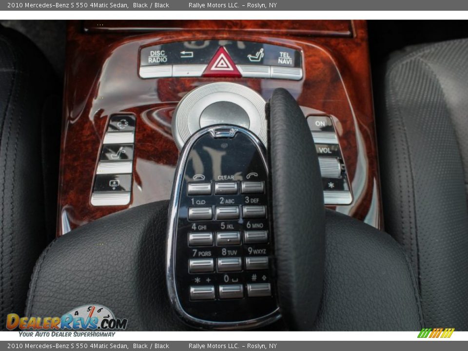 2010 Mercedes-Benz S 550 4Matic Sedan Black / Black Photo #13