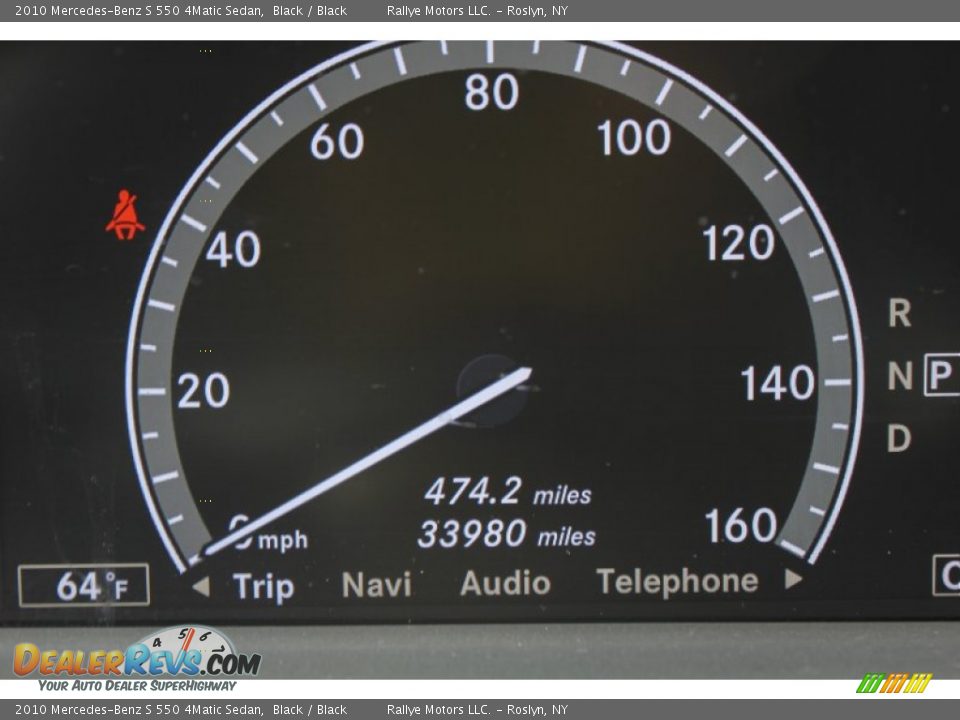 2010 Mercedes-Benz S 550 4Matic Sedan Black / Black Photo #15