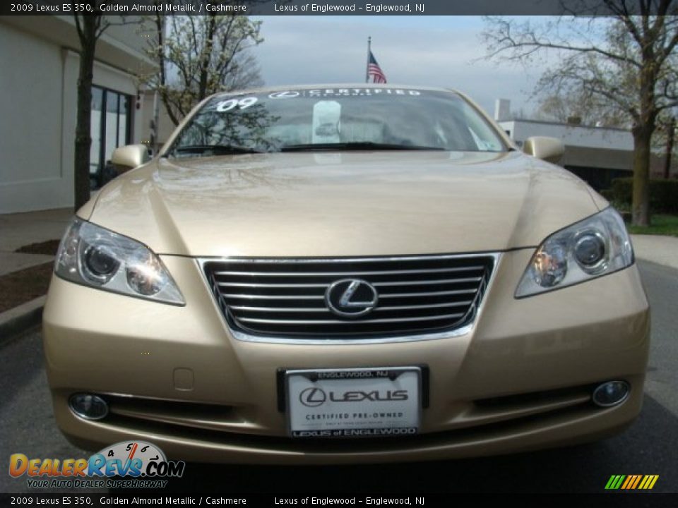 2009 Lexus ES 350 Golden Almond Metallic / Cashmere Photo #2