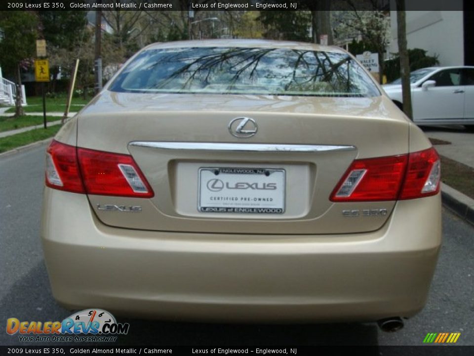2009 Lexus ES 350 Golden Almond Metallic / Cashmere Photo #5