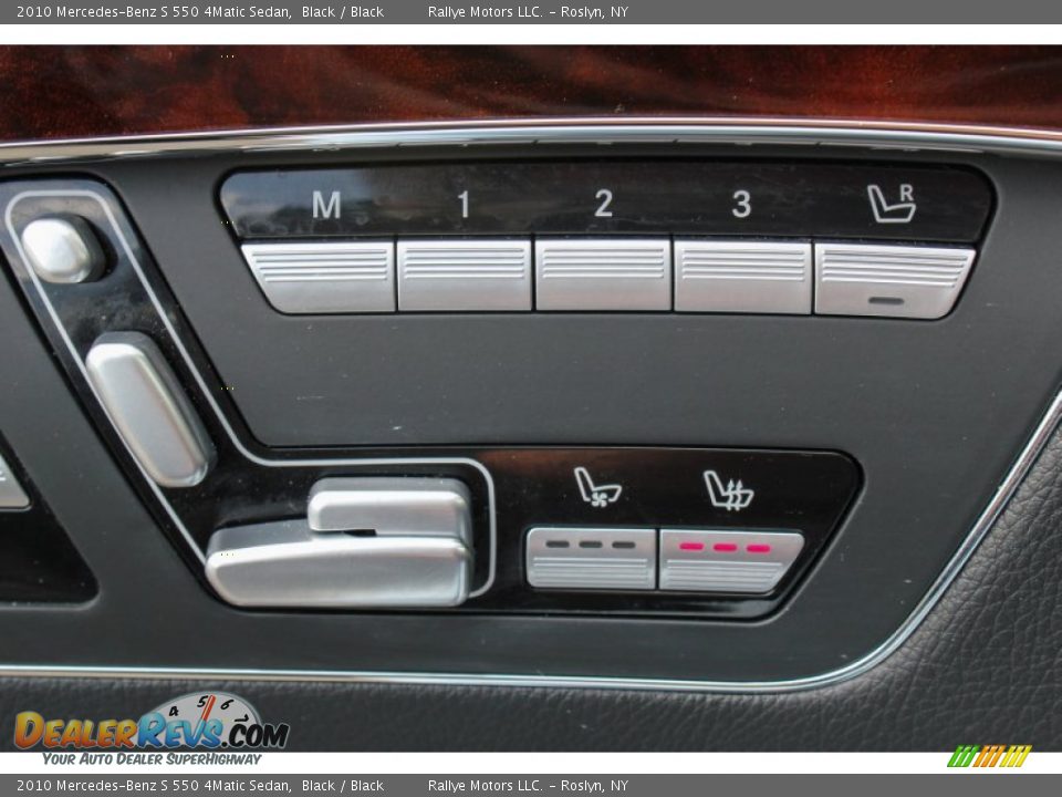 2010 Mercedes-Benz S 550 4Matic Sedan Black / Black Photo #11
