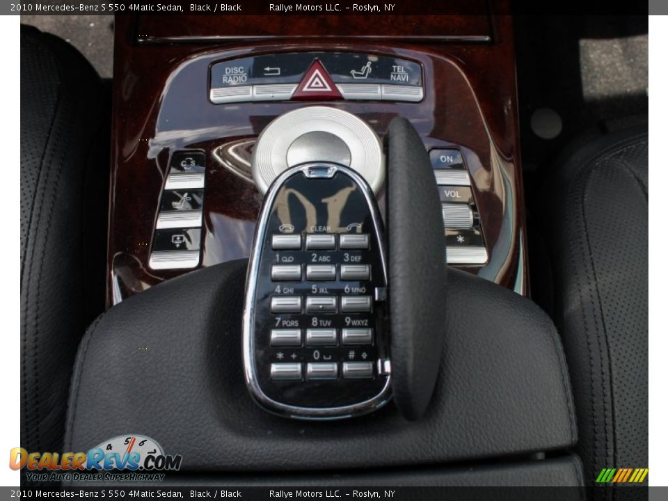2010 Mercedes-Benz S 550 4Matic Sedan Black / Black Photo #14