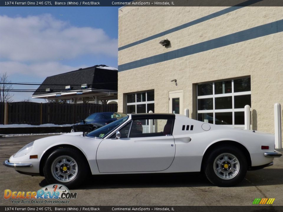 Bianco (White) 1974 Ferrari Dino 246 GTS Photo #3