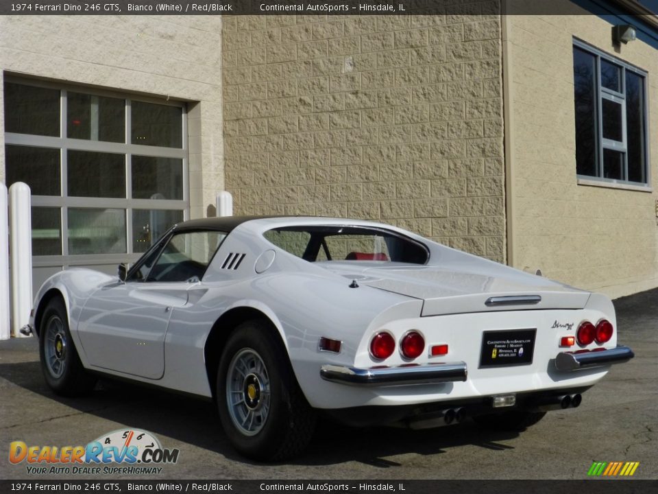 Bianco (White) 1974 Ferrari Dino 246 GTS Photo #4