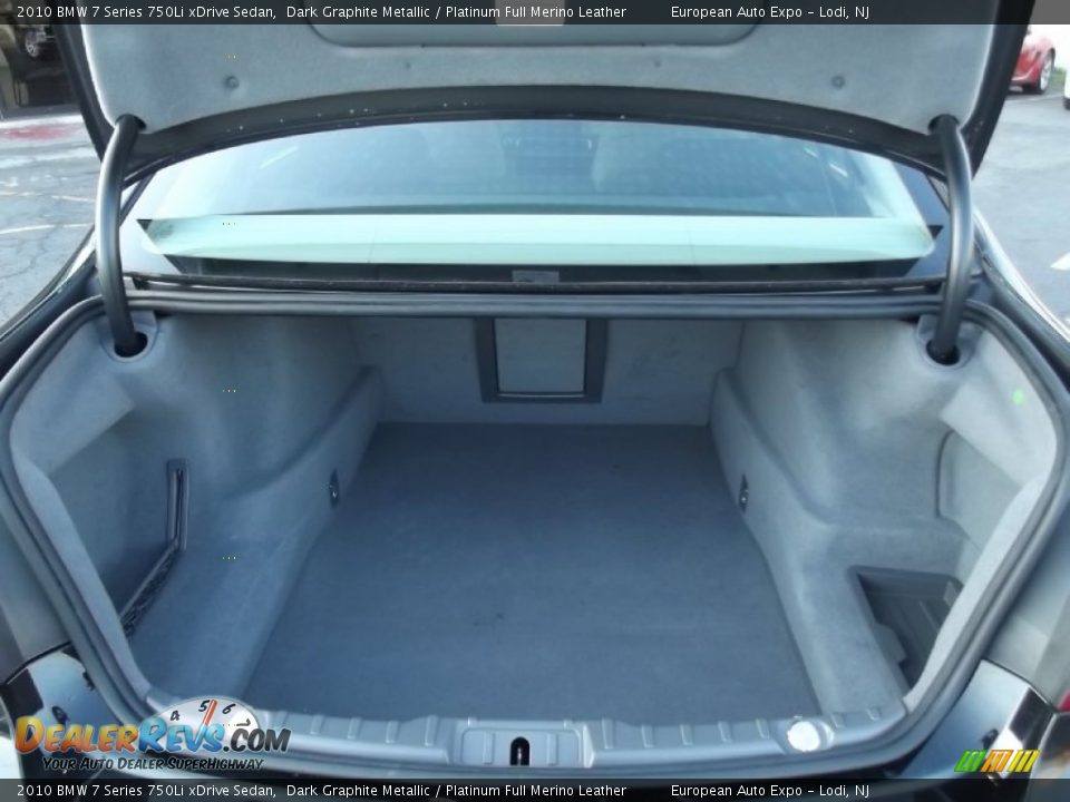 2010 BMW 7 Series 750Li xDrive Sedan Dark Graphite Metallic / Platinum Full Merino Leather Photo #8