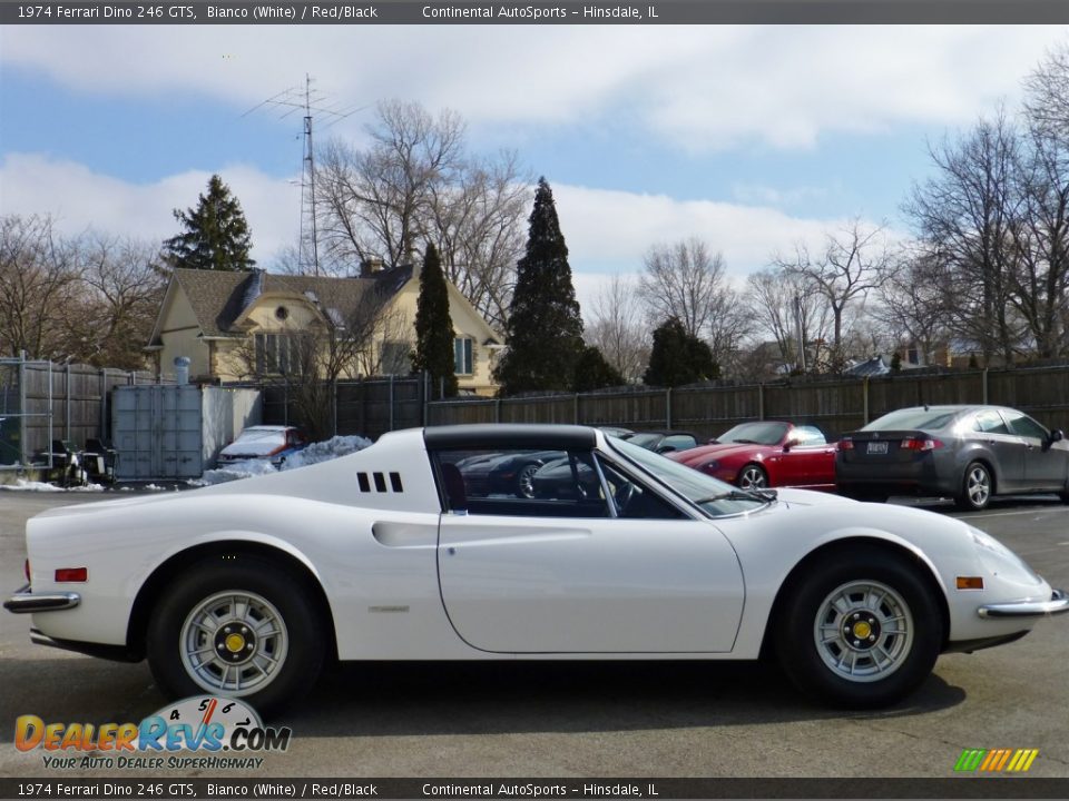 Bianco (White) 1974 Ferrari Dino 246 GTS Photo #6