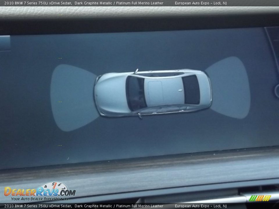 2010 BMW 7 Series 750Li xDrive Sedan Dark Graphite Metallic / Platinum Full Merino Leather Photo #21