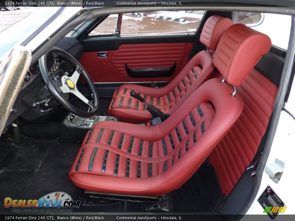 Front Seat of 1974 Ferrari Dino 246 GTS Photo #22
