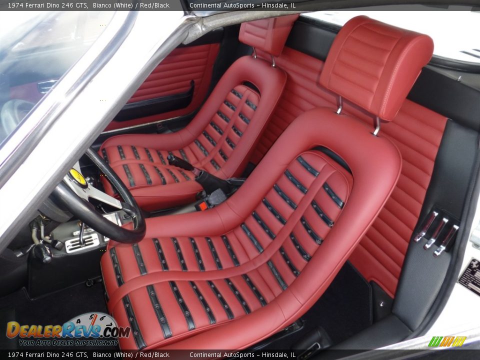 Front Seat of 1974 Ferrari Dino 246 GTS Photo #24