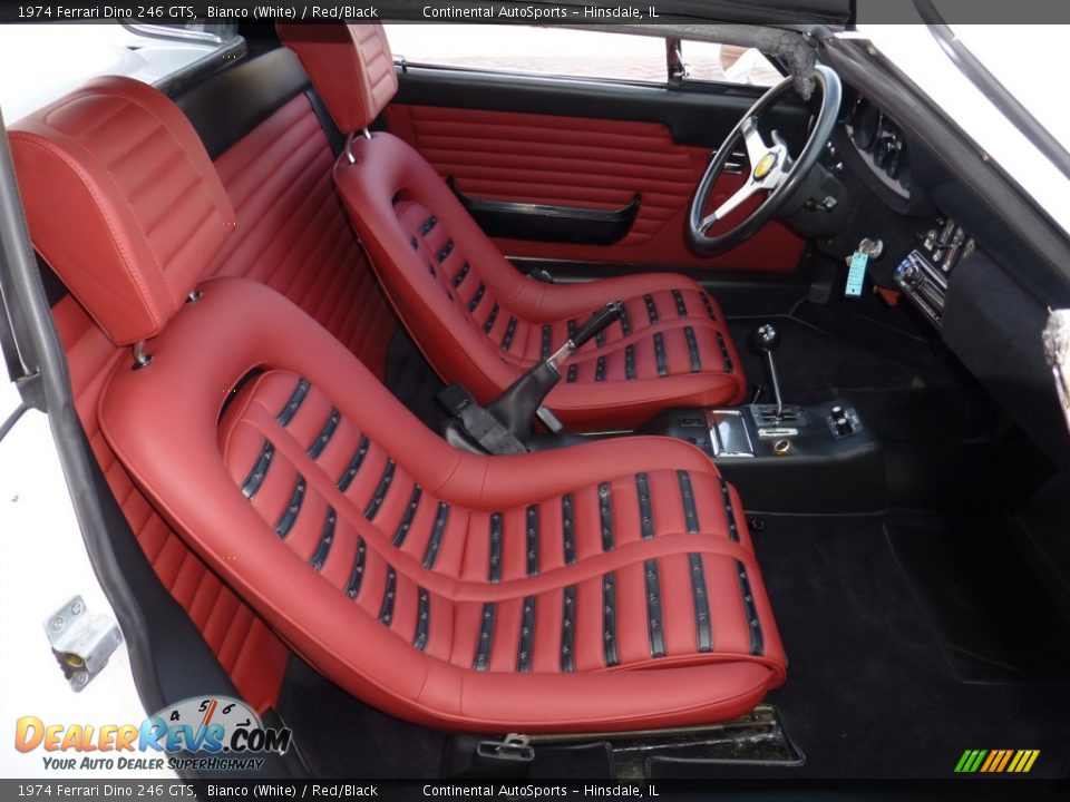 Front Seat of 1974 Ferrari Dino 246 GTS Photo #26