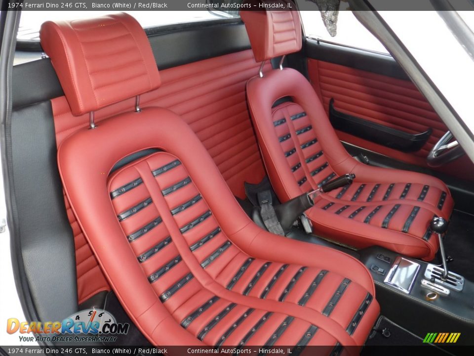 Front Seat of 1974 Ferrari Dino 246 GTS Photo #27