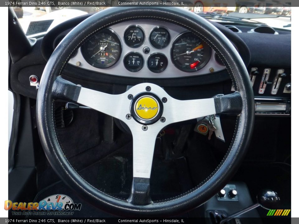 1974 Ferrari Dino 246 GTS Steering Wheel Photo #28