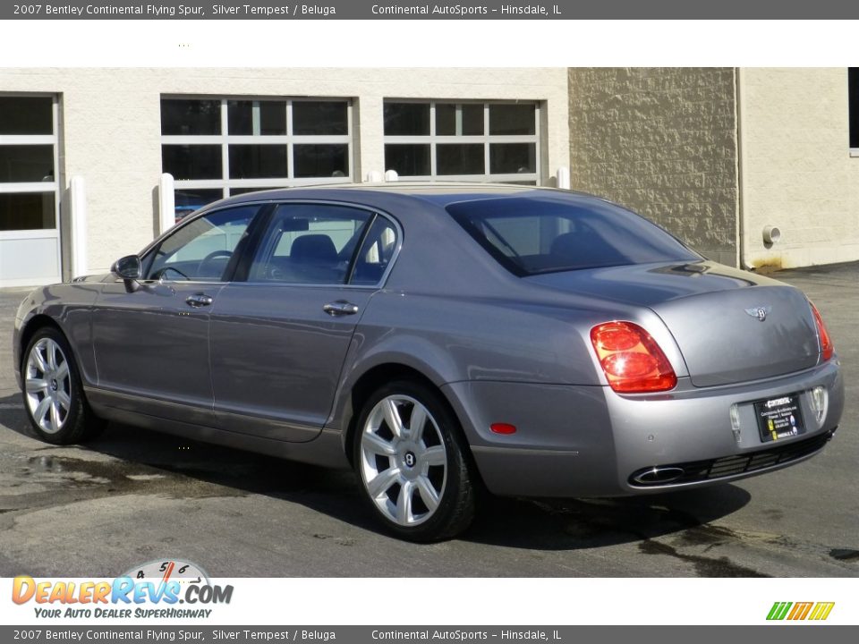 2007 Bentley Continental Flying Spur Silver Tempest / Beluga Photo #4