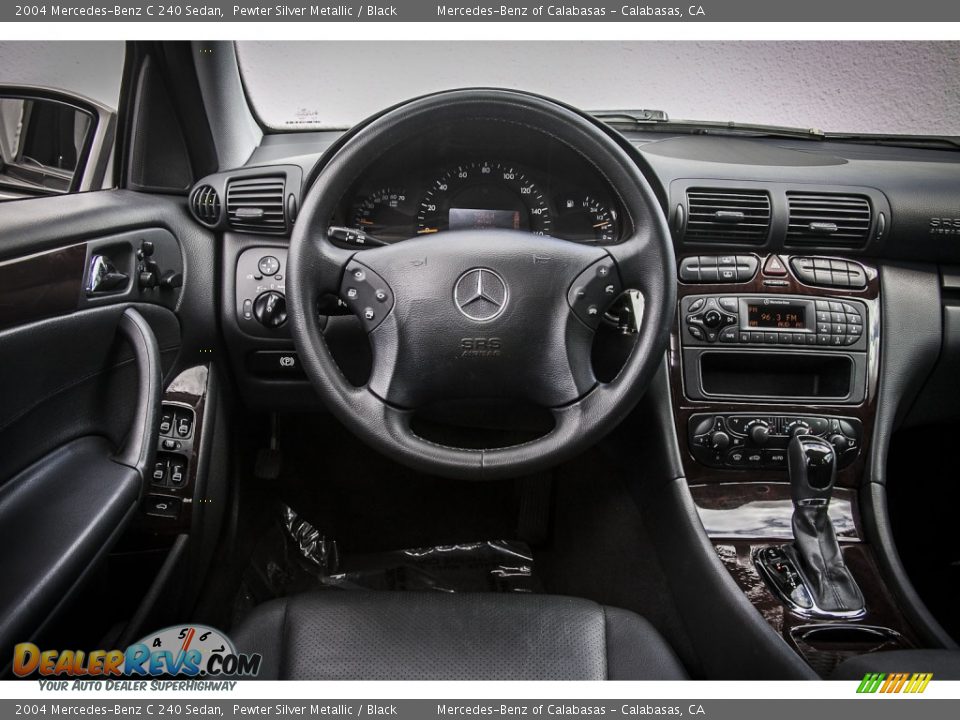 Dashboard of 2004 Mercedes-Benz C 240 Sedan Photo #4