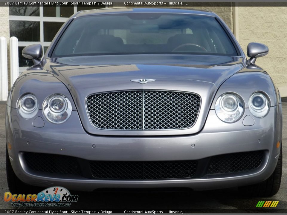 2007 Bentley Continental Flying Spur Silver Tempest / Beluga Photo #8