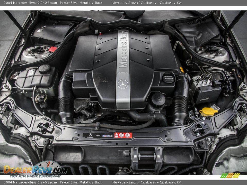 2004 Mercedes-Benz C 240 Sedan 2.6 Liter SOHC 18-Valve V6 Engine Photo #9