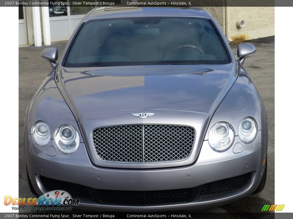 2007 Bentley Continental Flying Spur Silver Tempest / Beluga Photo #10
