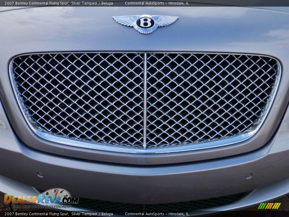2007 Bentley Continental Flying Spur Silver Tempest / Beluga Photo #13
