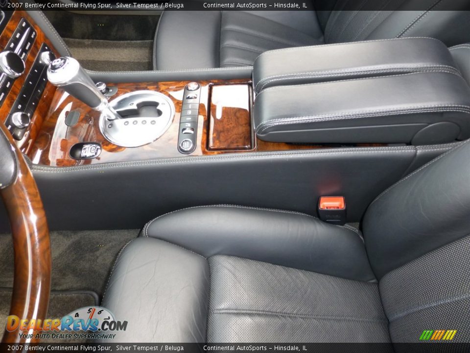2007 Bentley Continental Flying Spur Silver Tempest / Beluga Photo #17