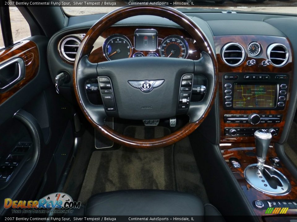 2007 Bentley Continental Flying Spur  Steering Wheel Photo #25