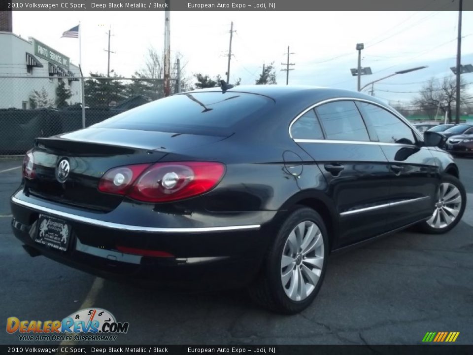 2010 Volkswagen CC Sport Deep Black Metallic / Black Photo #2