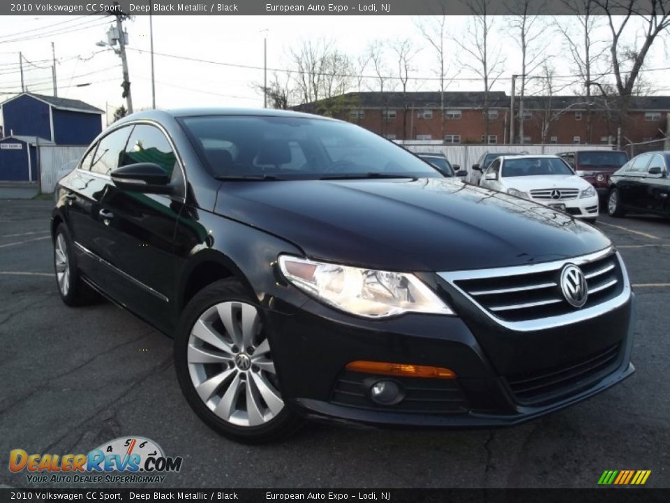 2010 Volkswagen CC Sport Deep Black Metallic / Black Photo #5