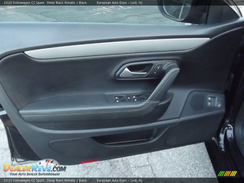 2010 Volkswagen CC Sport Deep Black Metallic / Black Photo #8