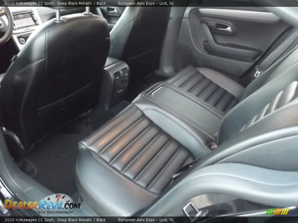 Rear Seat of 2010 Volkswagen CC Sport Photo #9