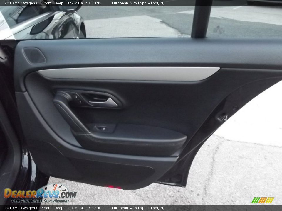 2010 Volkswagen CC Sport Deep Black Metallic / Black Photo #13