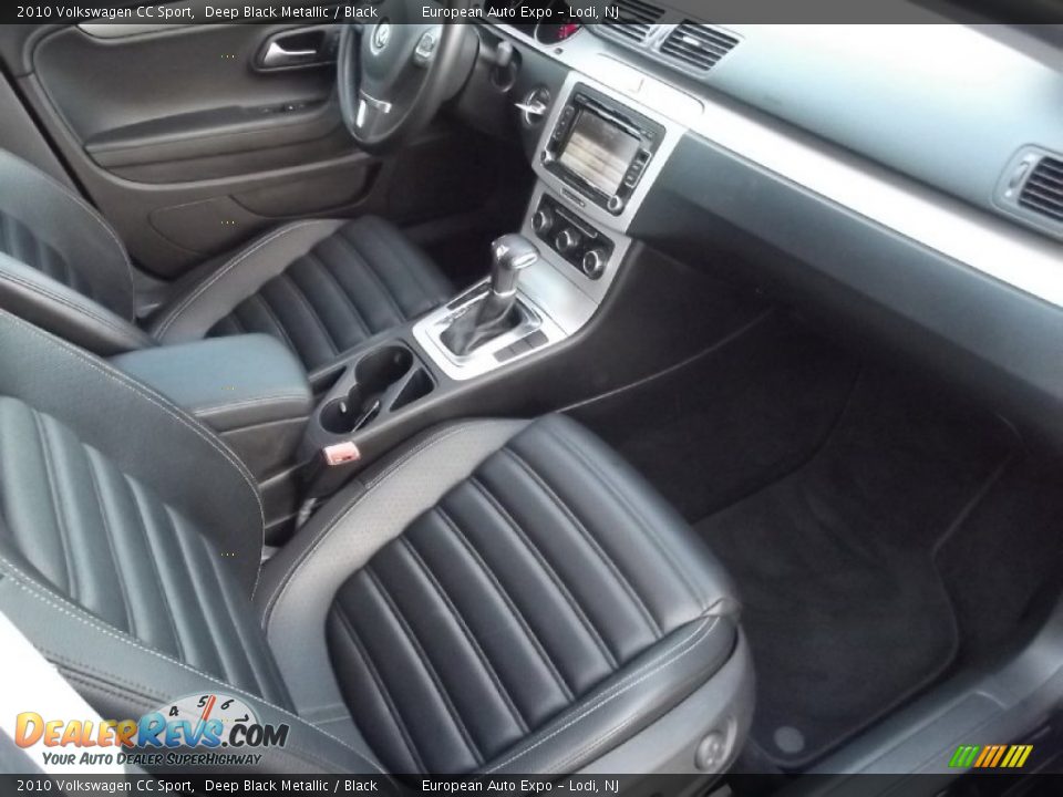 2010 Volkswagen CC Sport Deep Black Metallic / Black Photo #14