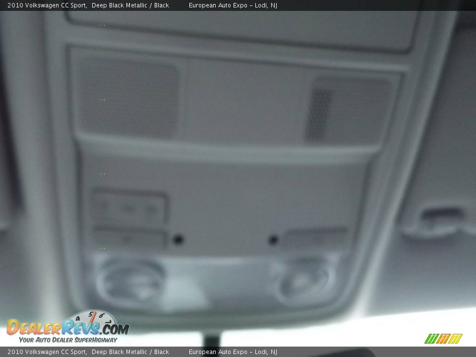 2010 Volkswagen CC Sport Deep Black Metallic / Black Photo #20