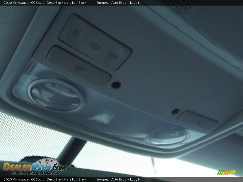 2010 Volkswagen CC Sport Deep Black Metallic / Black Photo #21