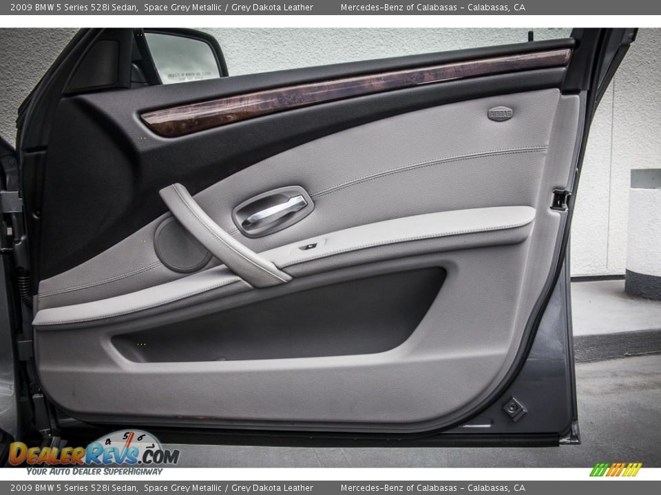 Door Panel of 2009 BMW 5 Series 528i Sedan Photo #24