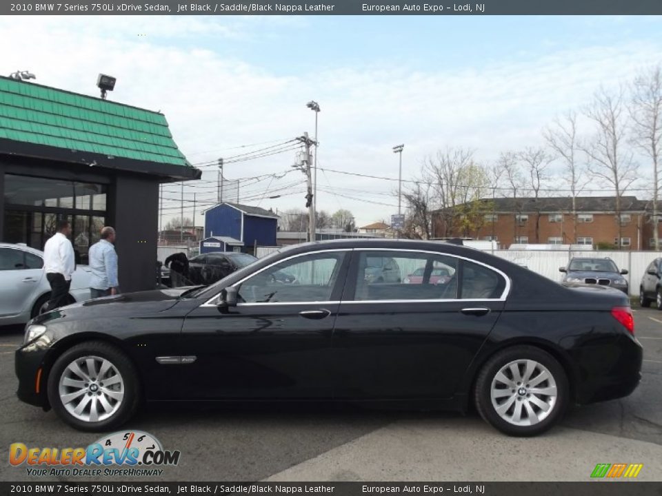 Jet Black 2010 BMW 7 Series 750Li xDrive Sedan Photo #7
