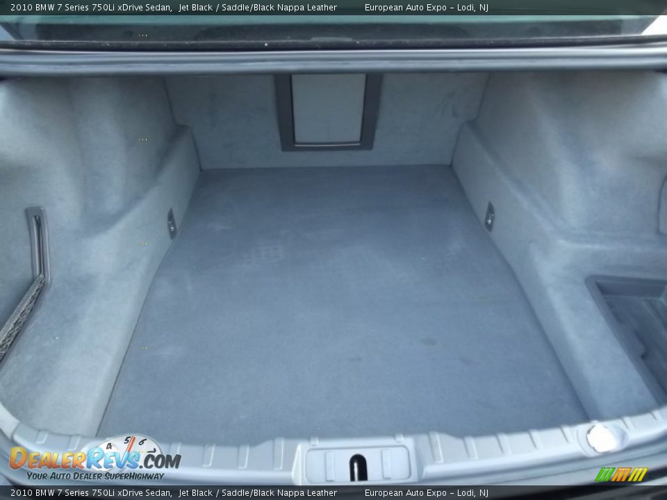 2010 BMW 7 Series 750Li xDrive Sedan Jet Black / Saddle/Black Nappa Leather Photo #13