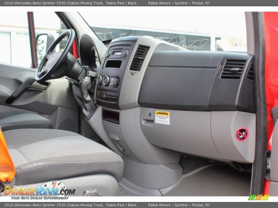 Dashboard of 2010 Mercedes-Benz Sprinter 3500 Chassis Moving Truck Photo #9