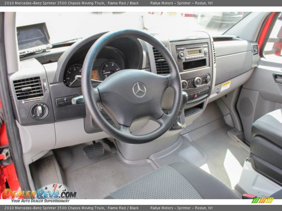 Dashboard of 2010 Mercedes-Benz Sprinter 3500 Chassis Moving Truck Photo #12