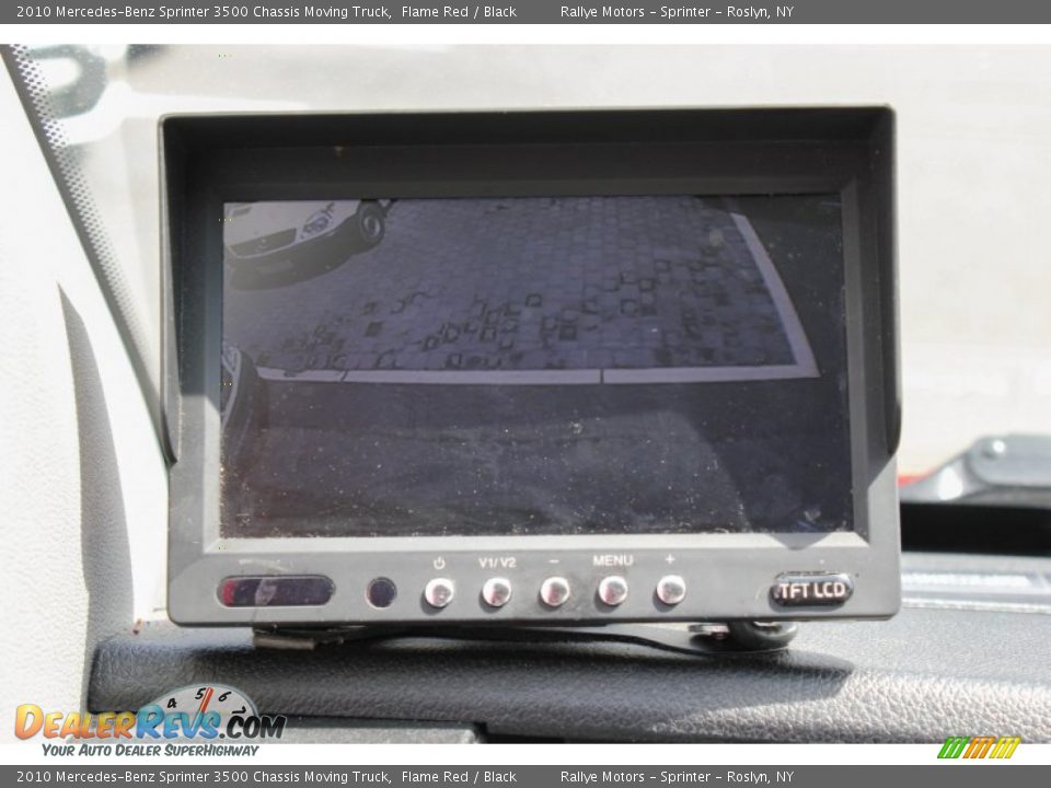 2010 Mercedes-Benz Sprinter 3500 Chassis Moving Truck Flame Red / Black Photo #15