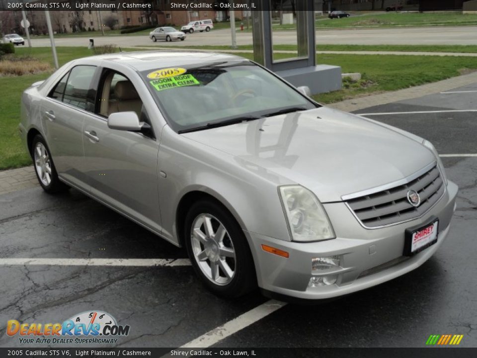 2005 Cadillac STS V6 Light Platinum / Cashmere Photo #3