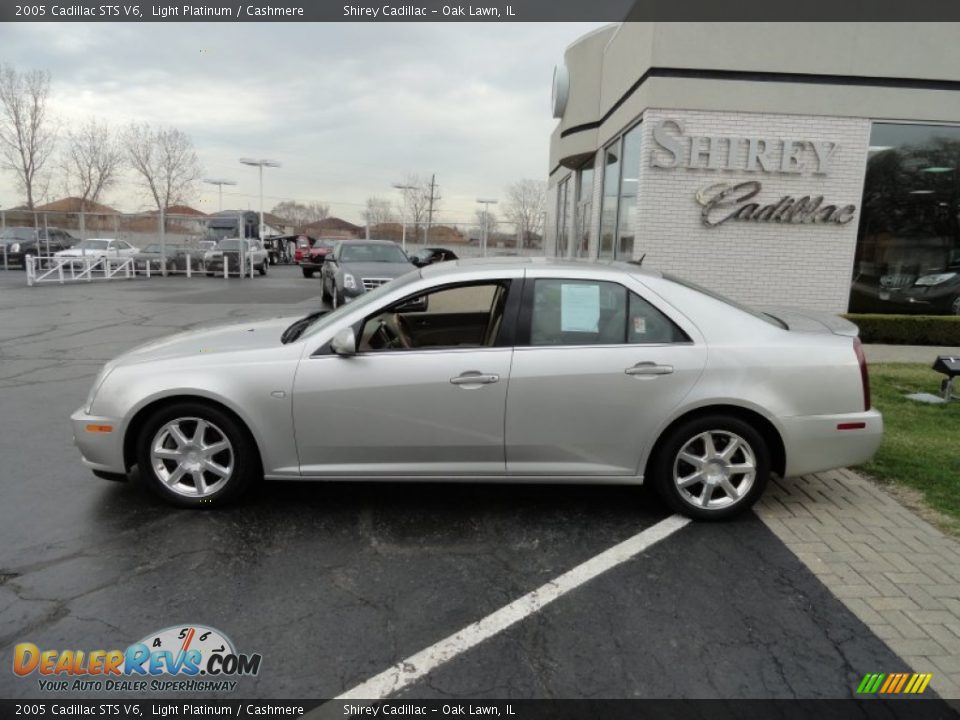 2005 Cadillac STS V6 Light Platinum / Cashmere Photo #7