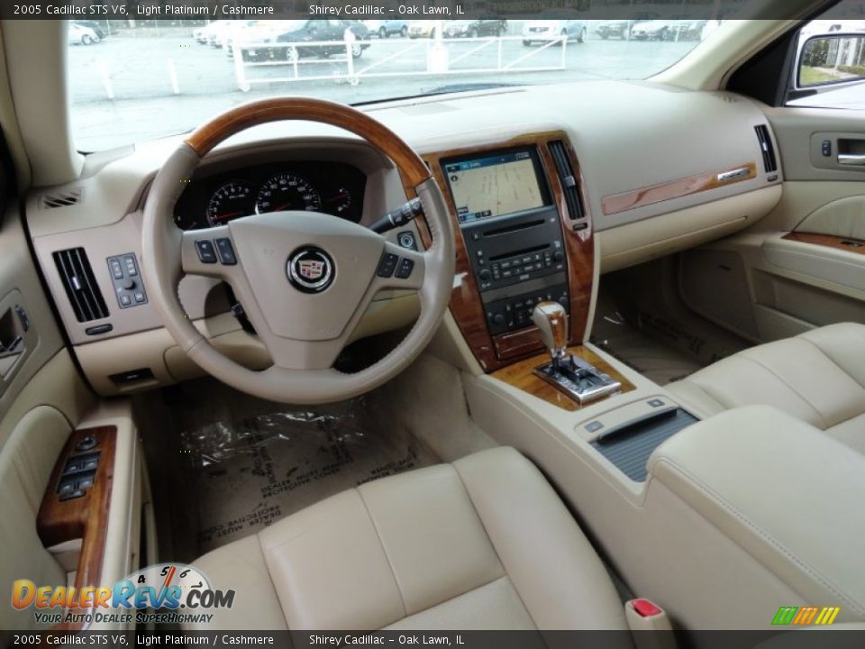 2005 Cadillac STS V6 Light Platinum / Cashmere Photo #9