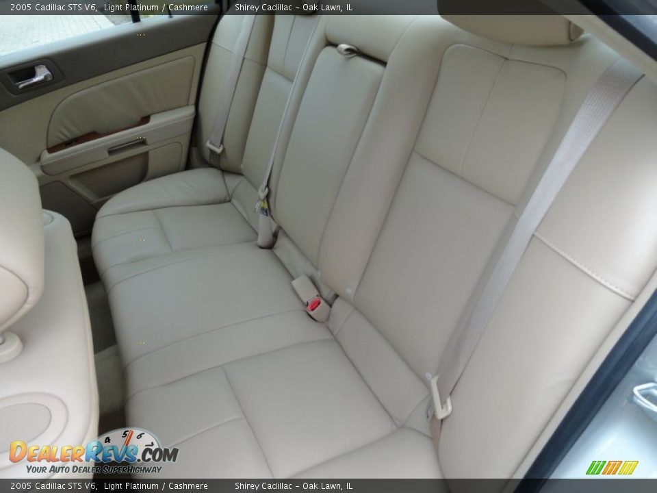 2005 Cadillac STS V6 Light Platinum / Cashmere Photo #11