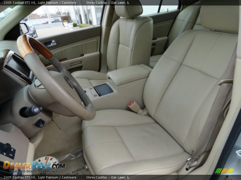 2005 Cadillac STS V6 Light Platinum / Cashmere Photo #12