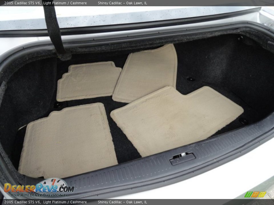 2005 Cadillac STS V6 Light Platinum / Cashmere Photo #15