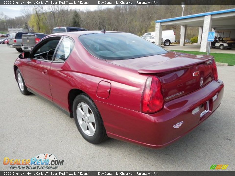 2006 Chevrolet Monte Carlo LT Sport Red Metallic / Ebony Photo #4